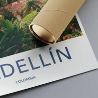 Medellín Poster - Colombia Wall Art