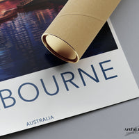 Melbourne Poster - Australia Wall Art