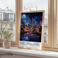 Melbourne Poster - Australia Wall Art