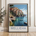 Mellieha Poster | Malta Wall Art | Europe Decor