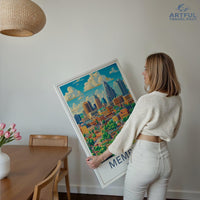 Memphis Poster - Tennessee Wall Art