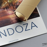 Mendoza Poster - Argentina Wall Art