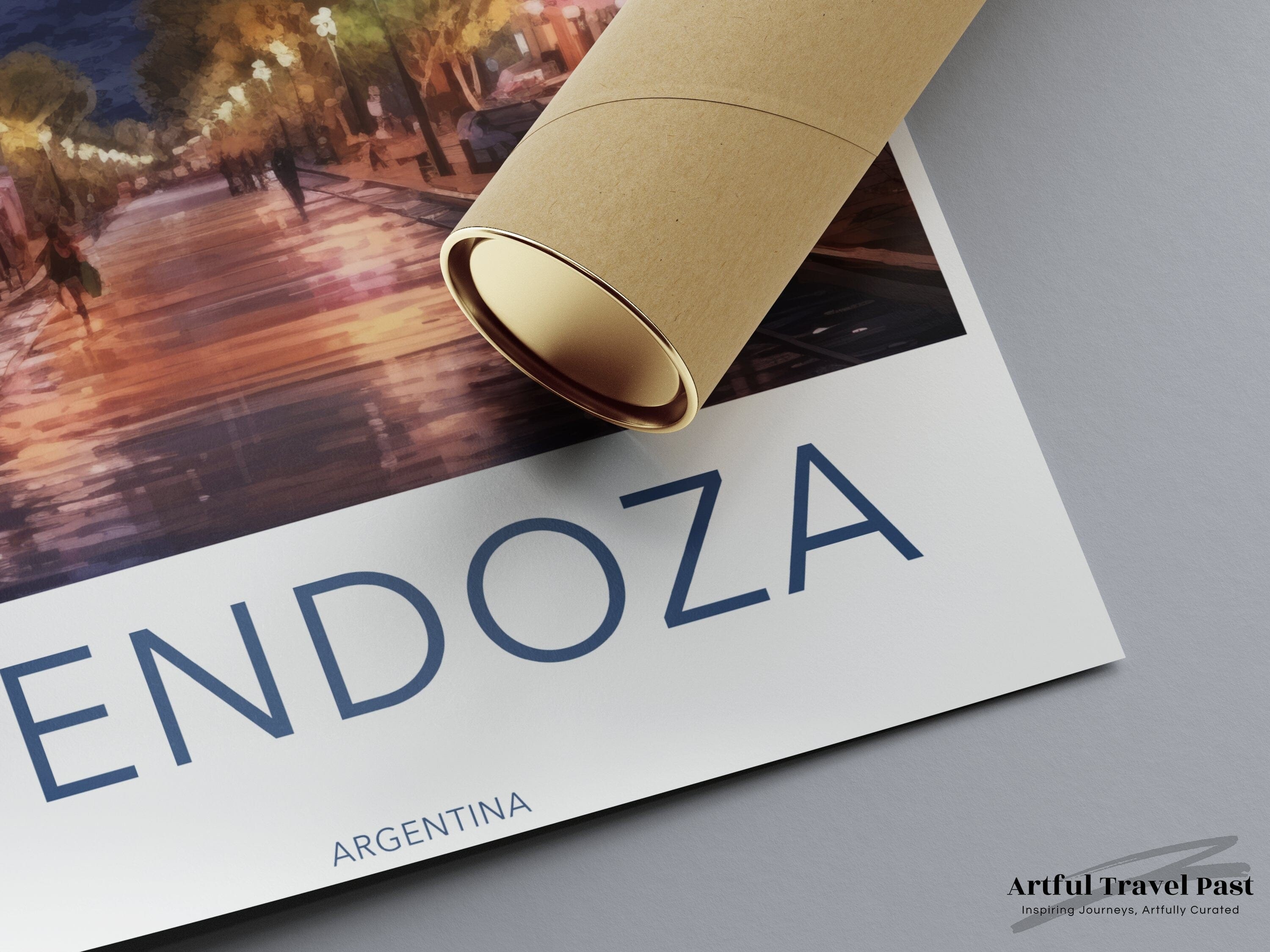 Mendoza Poster - Argentina Wall Art