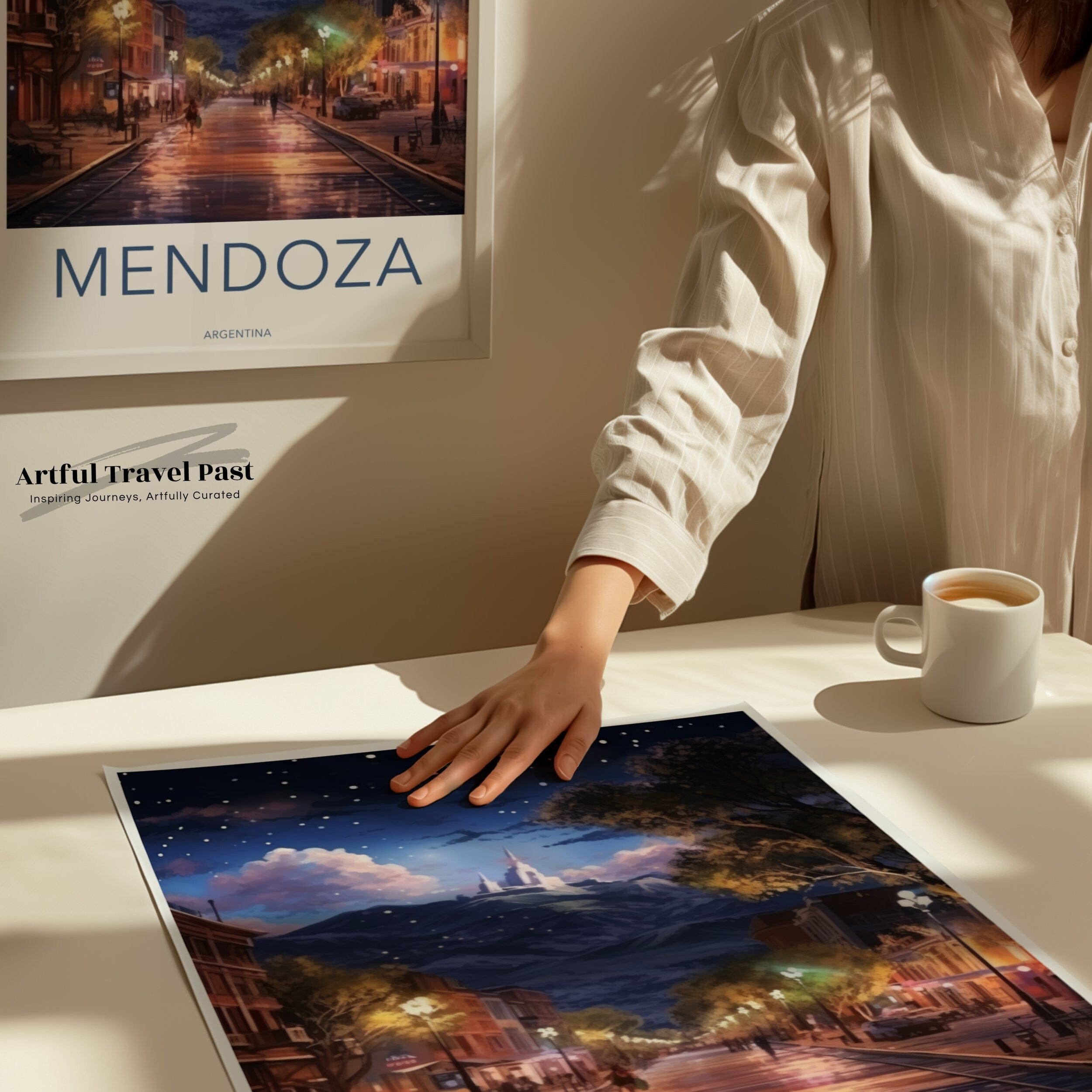 Mendoza Poster - Argentina Wall Art