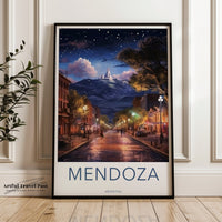 Mendoza Poster - Argentina Wall Art
