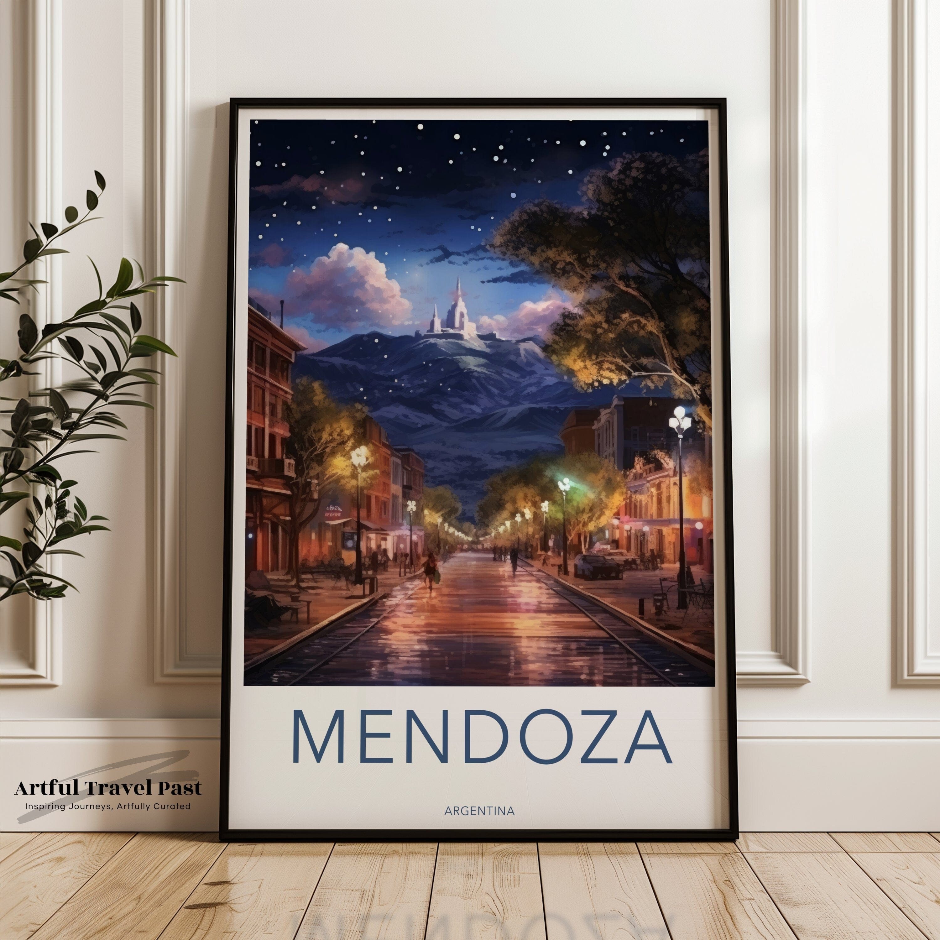Mendoza Poster - Argentina Wall Art