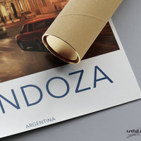 Mendoza Poster | Argentina Wall Art | South America Decor