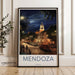 Mendoza Poster | Argentina Wall Art | South America Decor