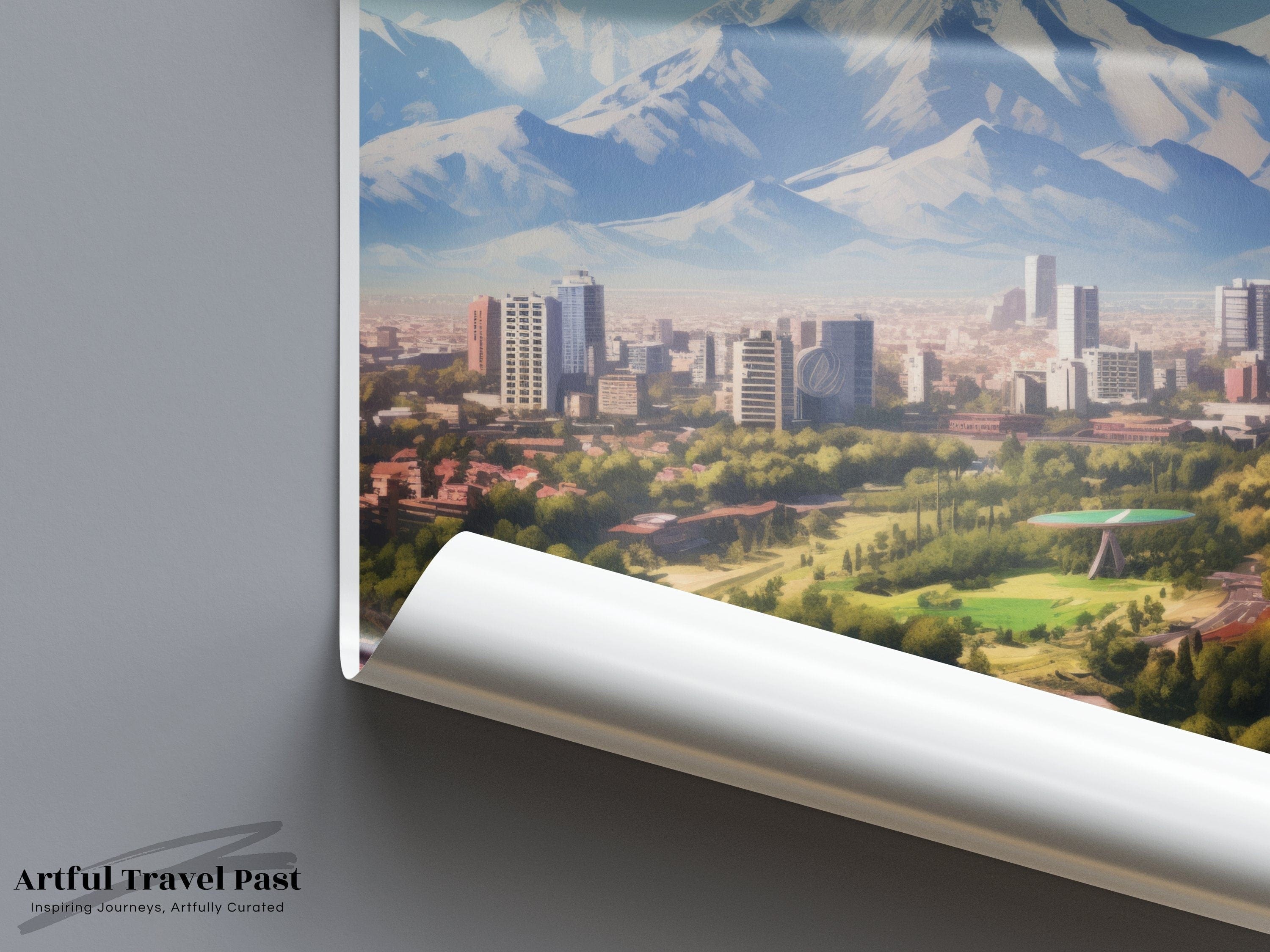 Mendoza Poster | Argentina Wall Art | South America Decor