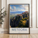 Meteora Poster - Greece Wall Art