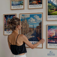 Milan Poster - Italy Wall Art