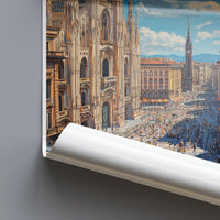 Milan Poster - Italy Wall Art