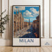 Milan Poster - Italy Wall Art