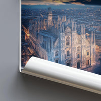 Milan Poster | Italy Wall Art | Europe Decor