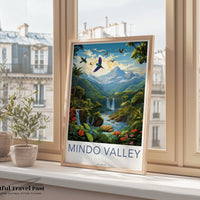 Mindo Valley Poster | Ecuador Wall Art | South America Artwork