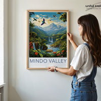 Mindo Valley Poster | Ecuador Wall Art | South America Artwork