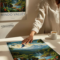 Mindo Valley Poster | Ecuador Wall Art | South America Artwork