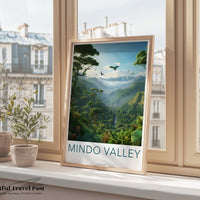 Mindo Valley Poster | Ecuadorian Rainforest | Ecuador Wall Art