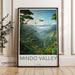 Mindo Valley Poster | Ecuadorian Rainforest | Ecuador Wall Art