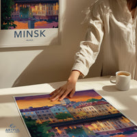 Minsk Poster - Belarus Wall Art
