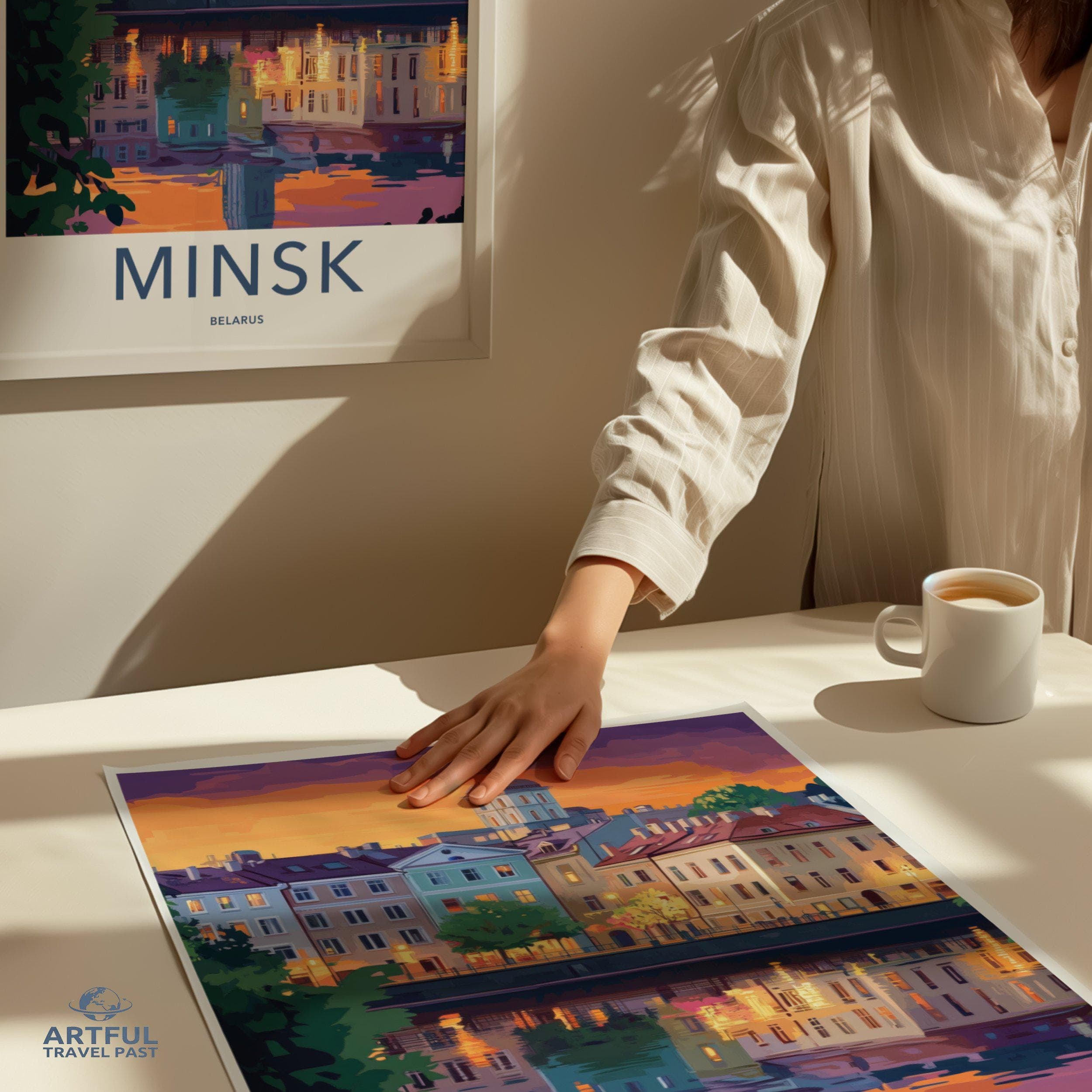 Minsk Poster - Belarus Wall Art