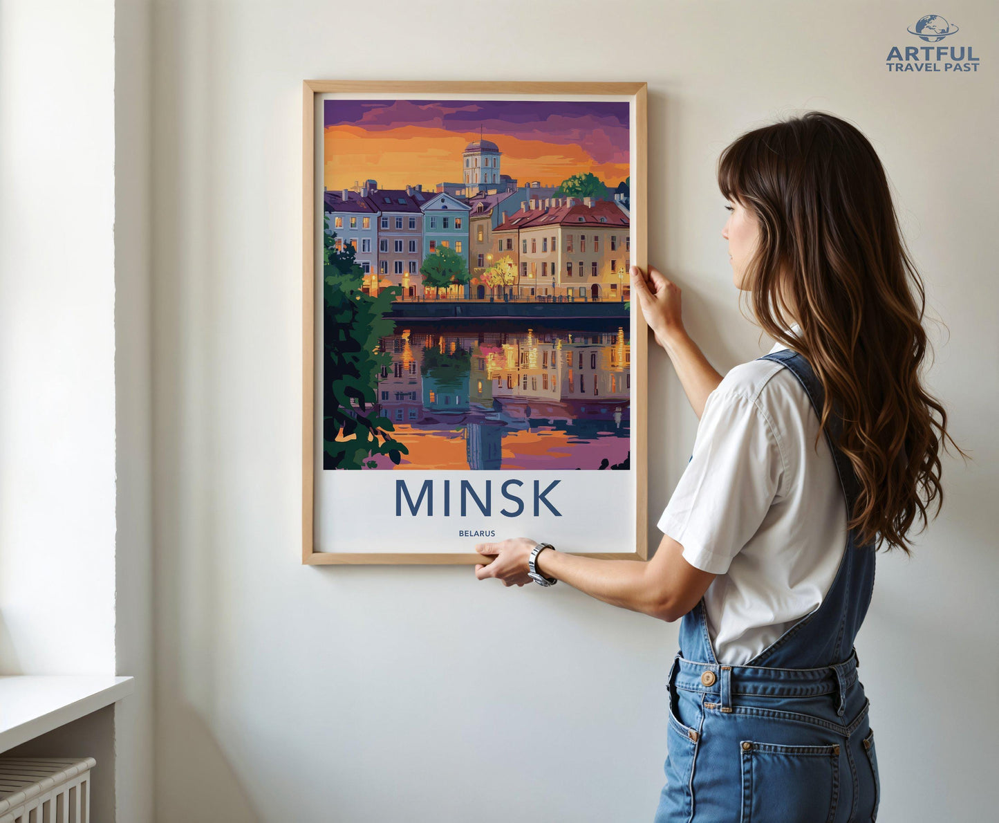 Minsk Poster - Belarus Wall Art