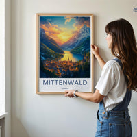 Mittenwald Poster - Bavaria Wall Art