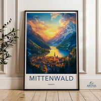 Mittenwald Poster - Bavaria Wall Art