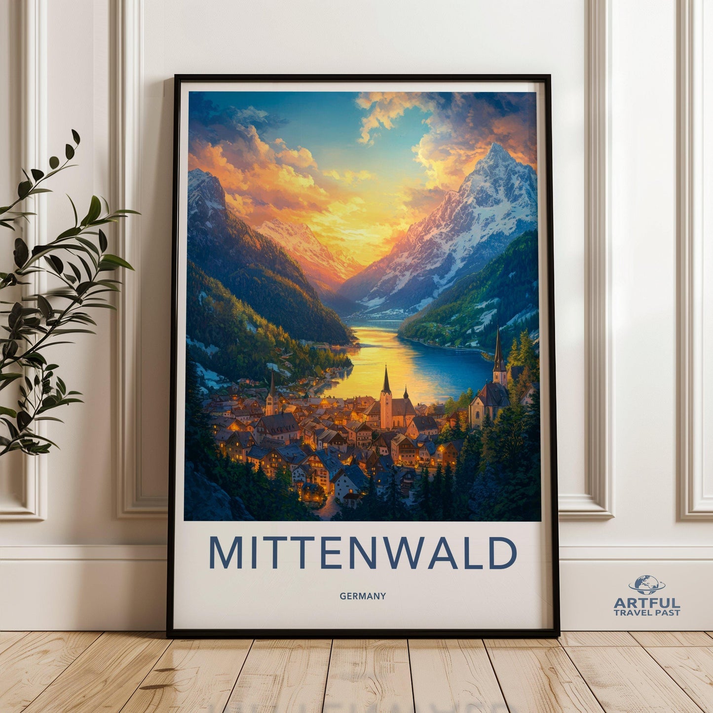 Mittenwald Poster - Bavaria Wall Art
