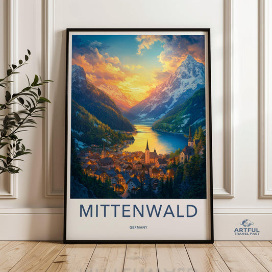 Mittenwald Poster - Bavaria Wall Art