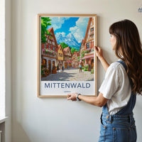 Mittenwald Poster - Bavaria Wall Art