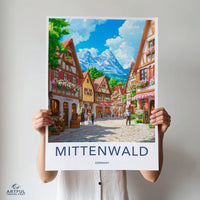 Mittenwald Poster - Bavaria Wall Art
