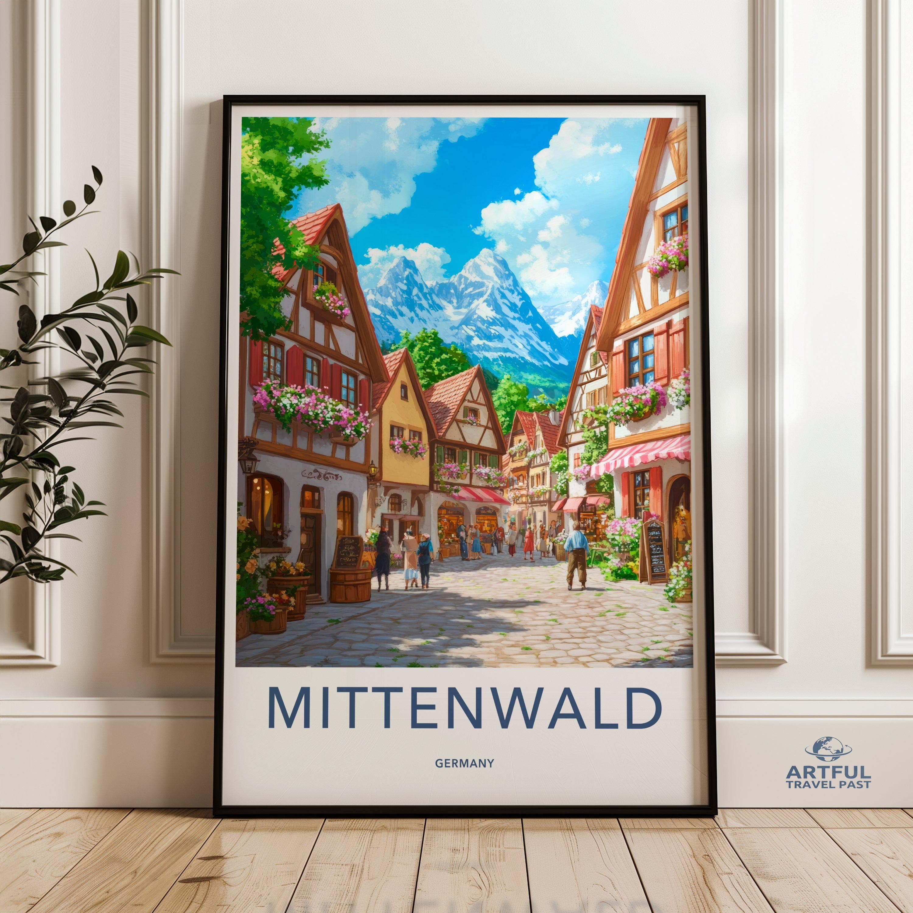 Mittenwald Poster - Bavaria Wall Art