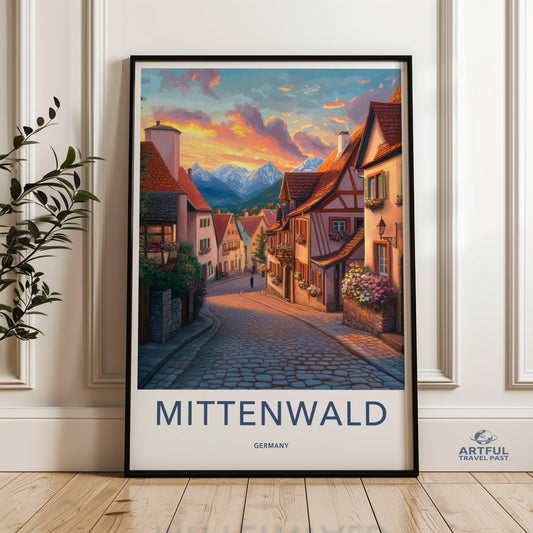 Mittenwald Poster - Germany Wall Art