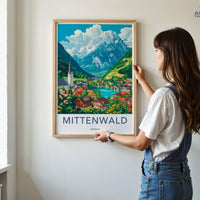Mittenwald Poster - Germany Wall Art