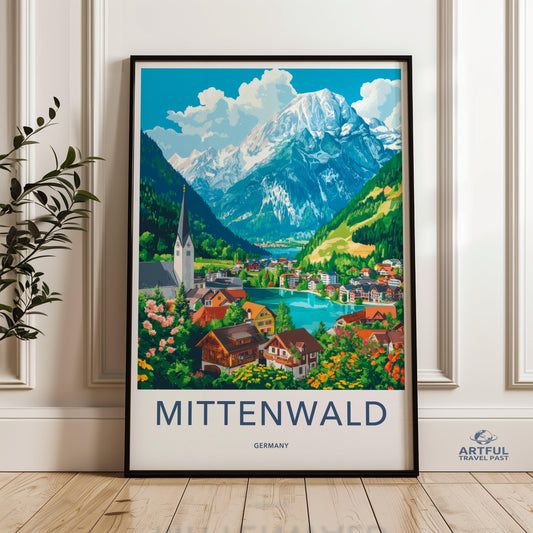 Mittenwald Poster - Germany Wall Art