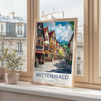 Mittenwald Poster - Germany Wall Art