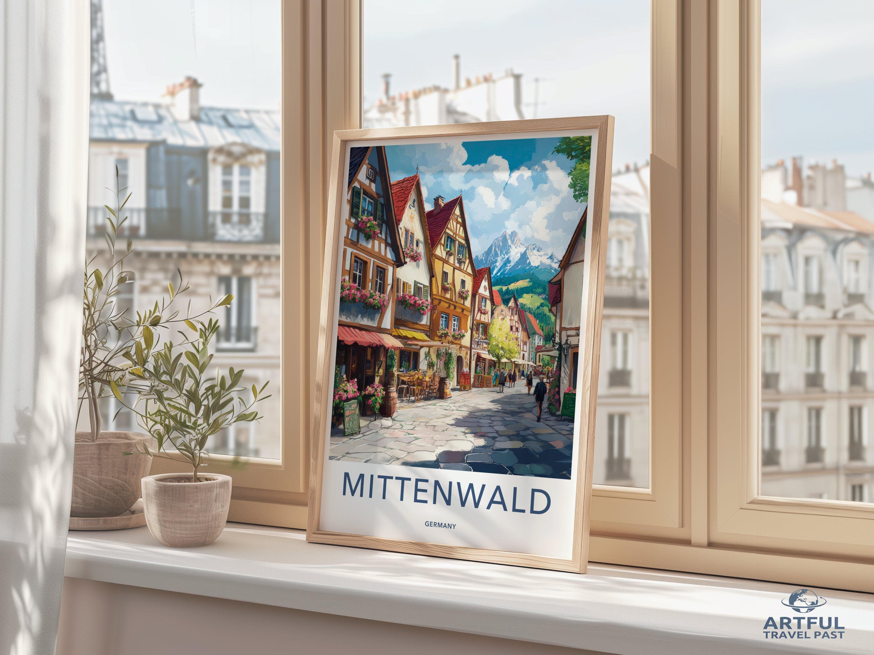 Mittenwald Poster - Germany Wall Art