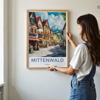 Mittenwald Poster - Germany Wall Art