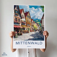 Mittenwald Poster - Germany Wall Art