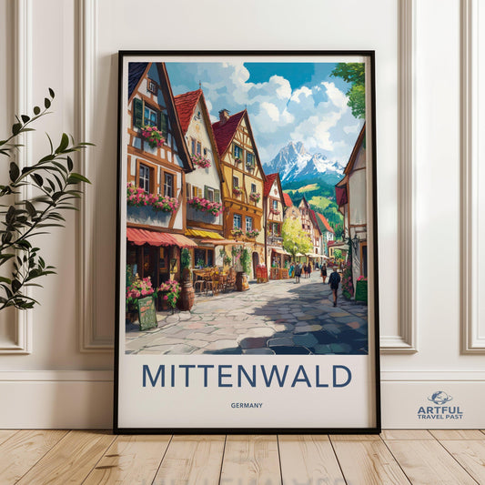 Mittenwald Poster - Germany Wall Art