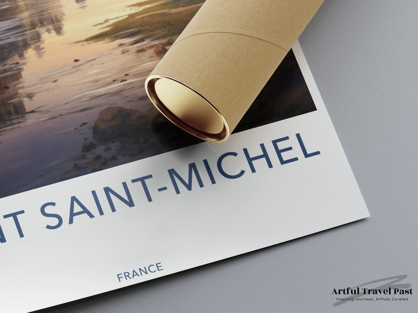 Mont Saint Michel Poster - France Wall Art