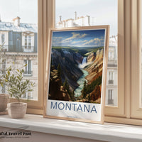 Montana Poster | Montana Wall Art | America Decor