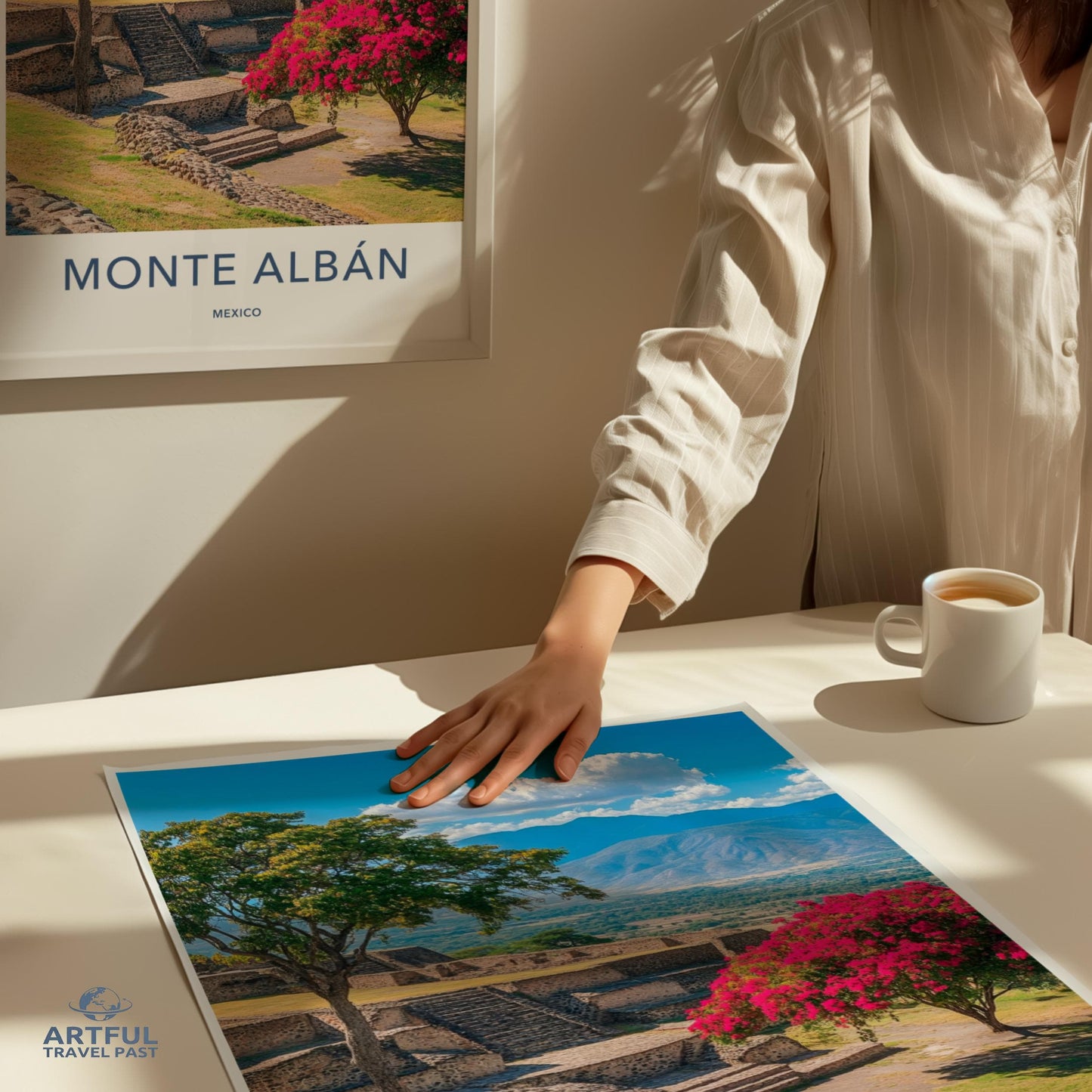 Monte Alban Poster - Mexico Wall Art