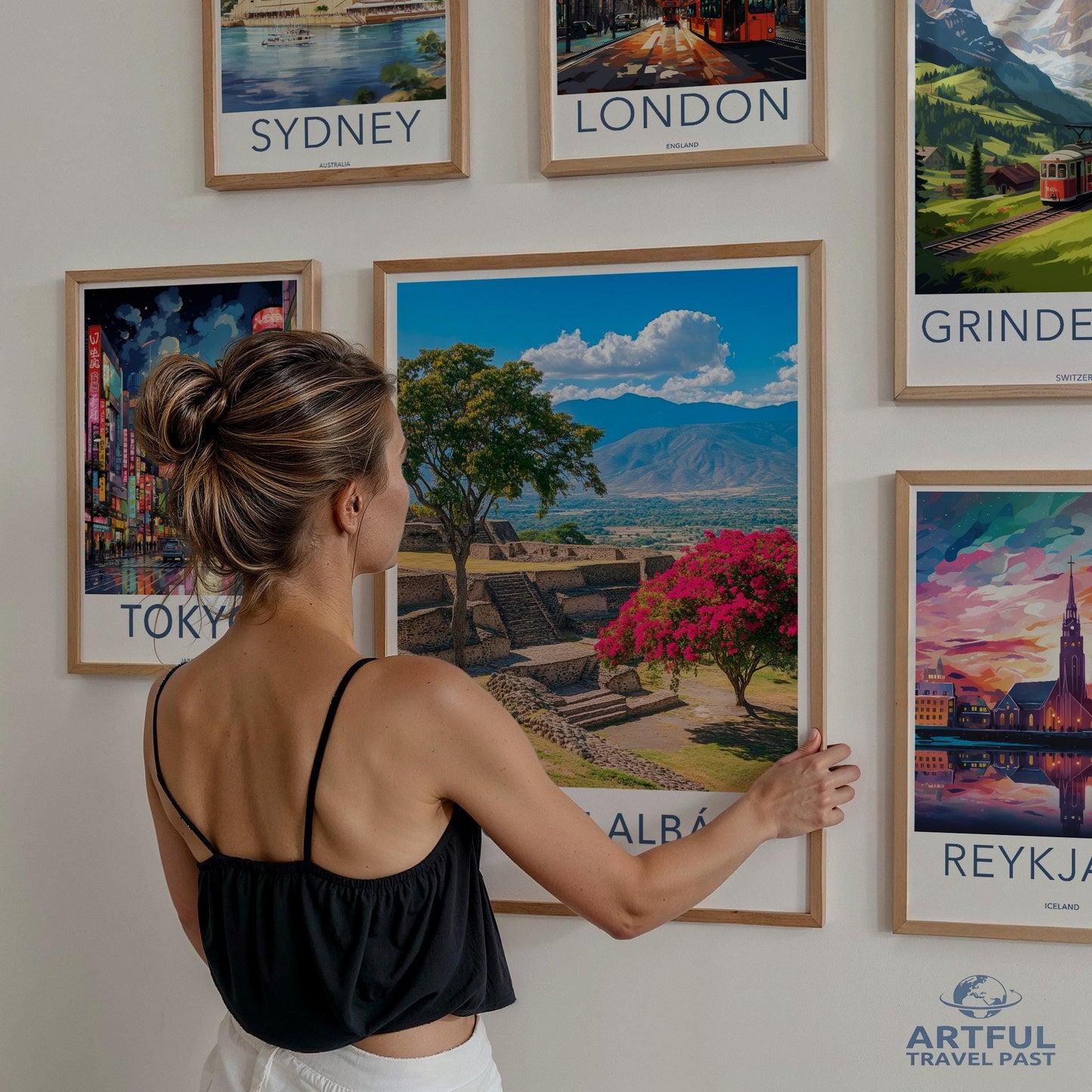 Monte Alban Poster - Mexico Wall Art