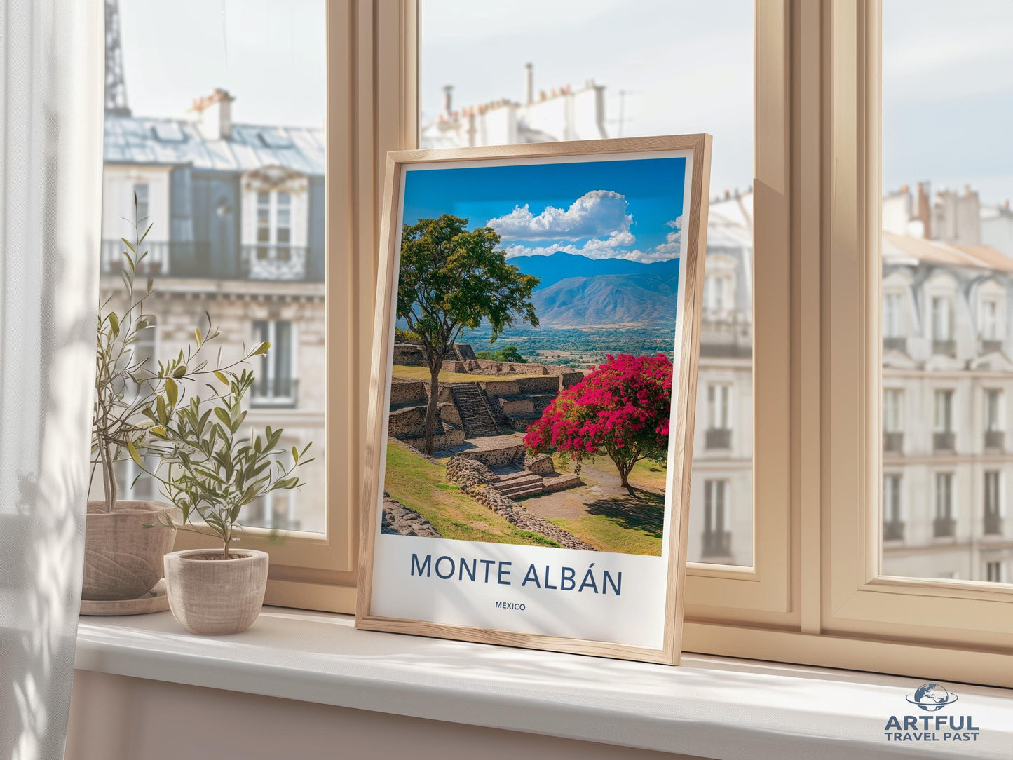 Monte Alban Poster - Mexico Wall Art