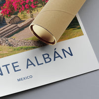 Monte Alban Poster - Mexico Wall Art