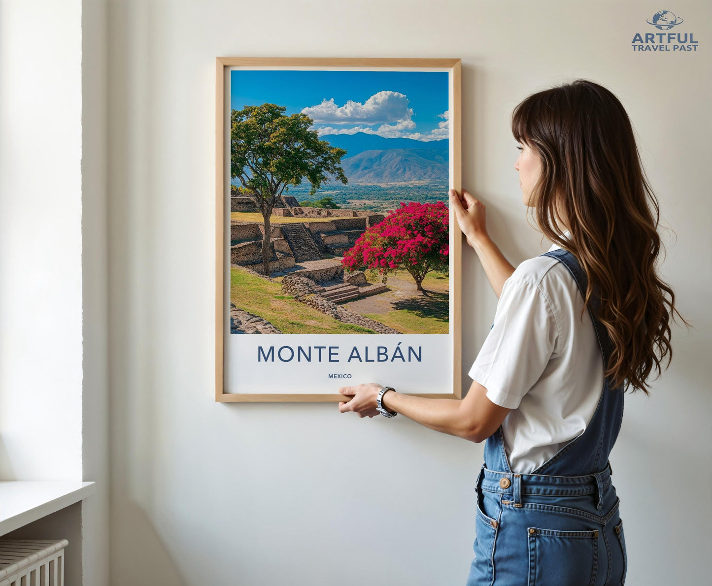 Monte Alban Poster - Mexico Wall Art