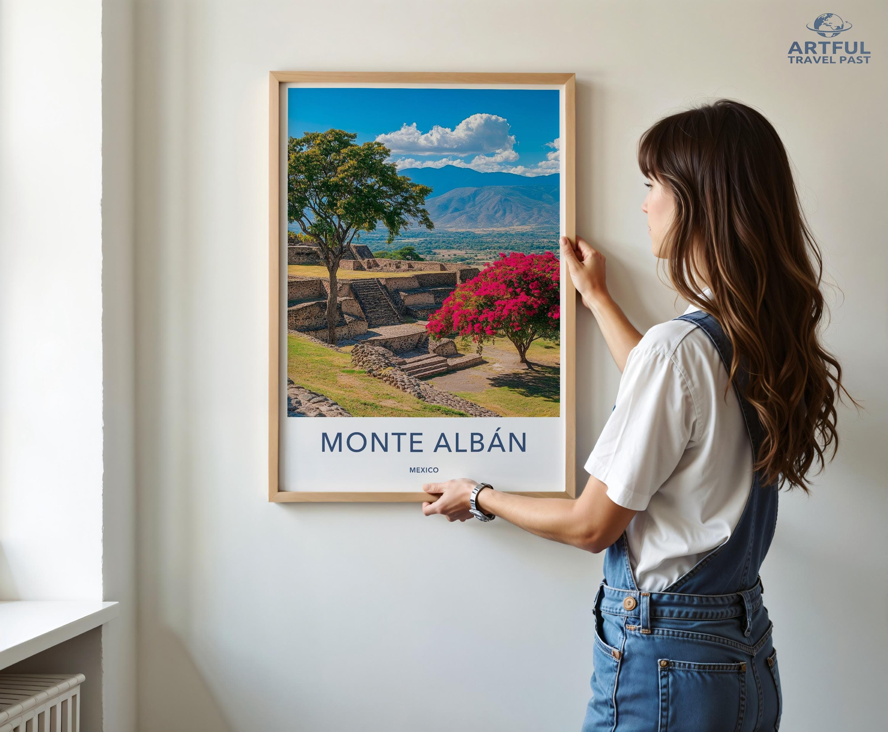 Monte Alban Poster - Mexico Wall Art