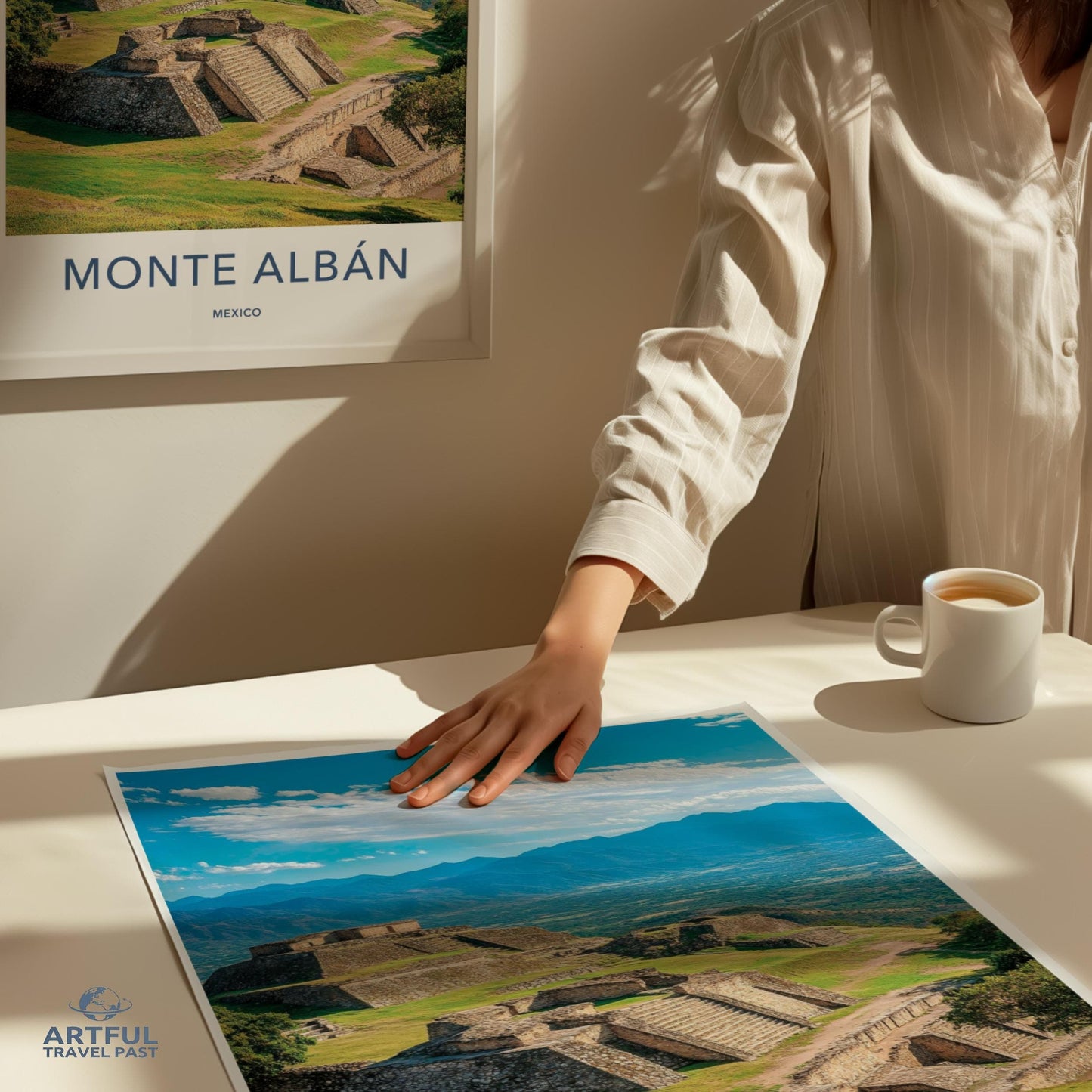 Monte Alban Poster - Mexico Wall Art